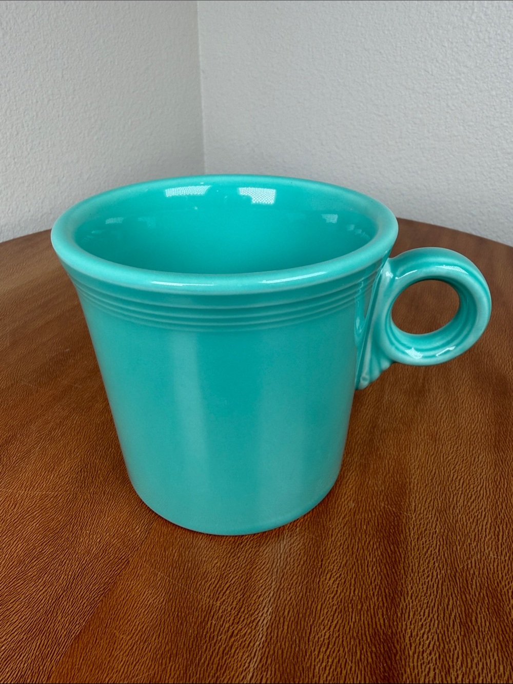 Fiesta Ware O-Ring Handle Turquoise Blue Homer Laughlin Cottagecore
